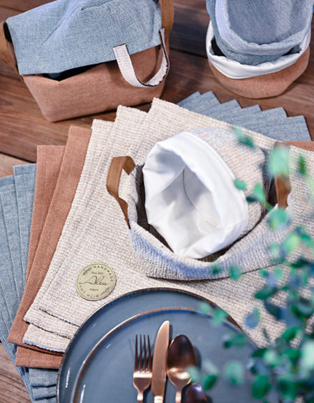 Tischset & Brotkörbchen / Set de table & Paniers à pain