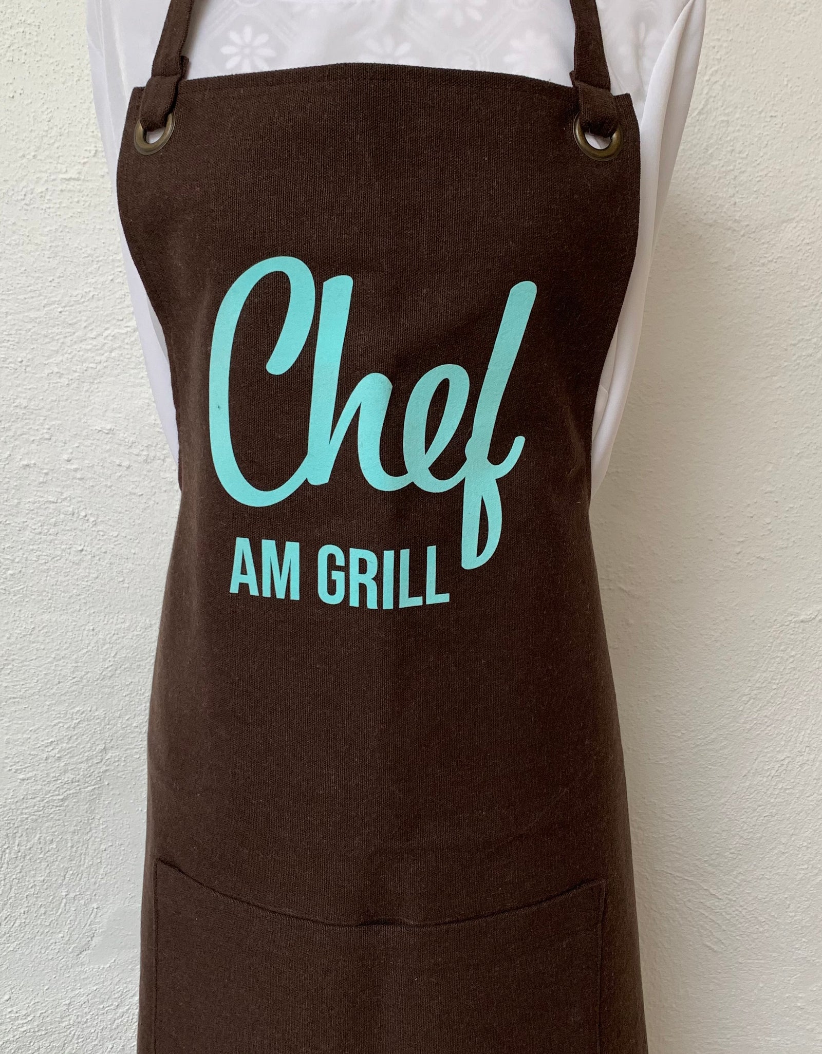 Schürze "Chef am Grill" / Tablier