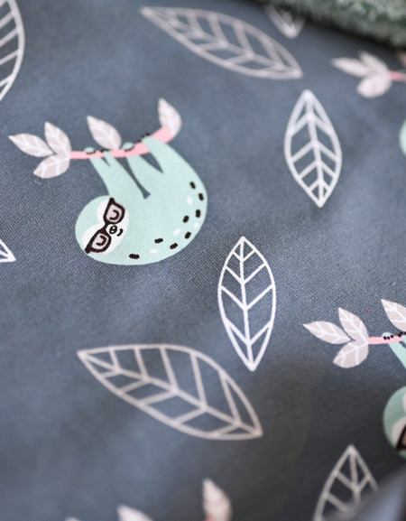 Babydecke "Kleines Faultier" / Couverture pour bébé "Petit Paresseux"