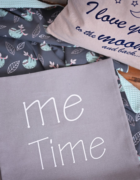 Kissen "Me-Time" / Coussin " Me-Time"