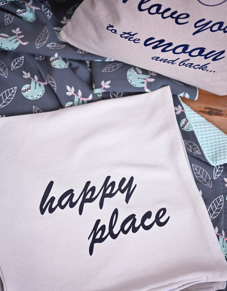 Kissen" Happy Place" / Coussin "Happy Place"