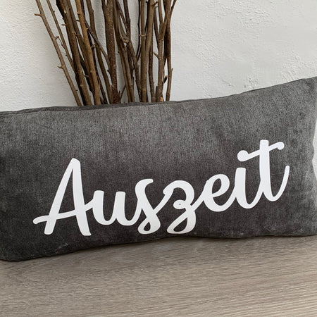 Kissen "Auszeit" / Coussin