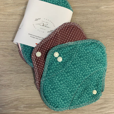 Wiederverwendbare Slipeinlagen /  Protège-slips réutilisables