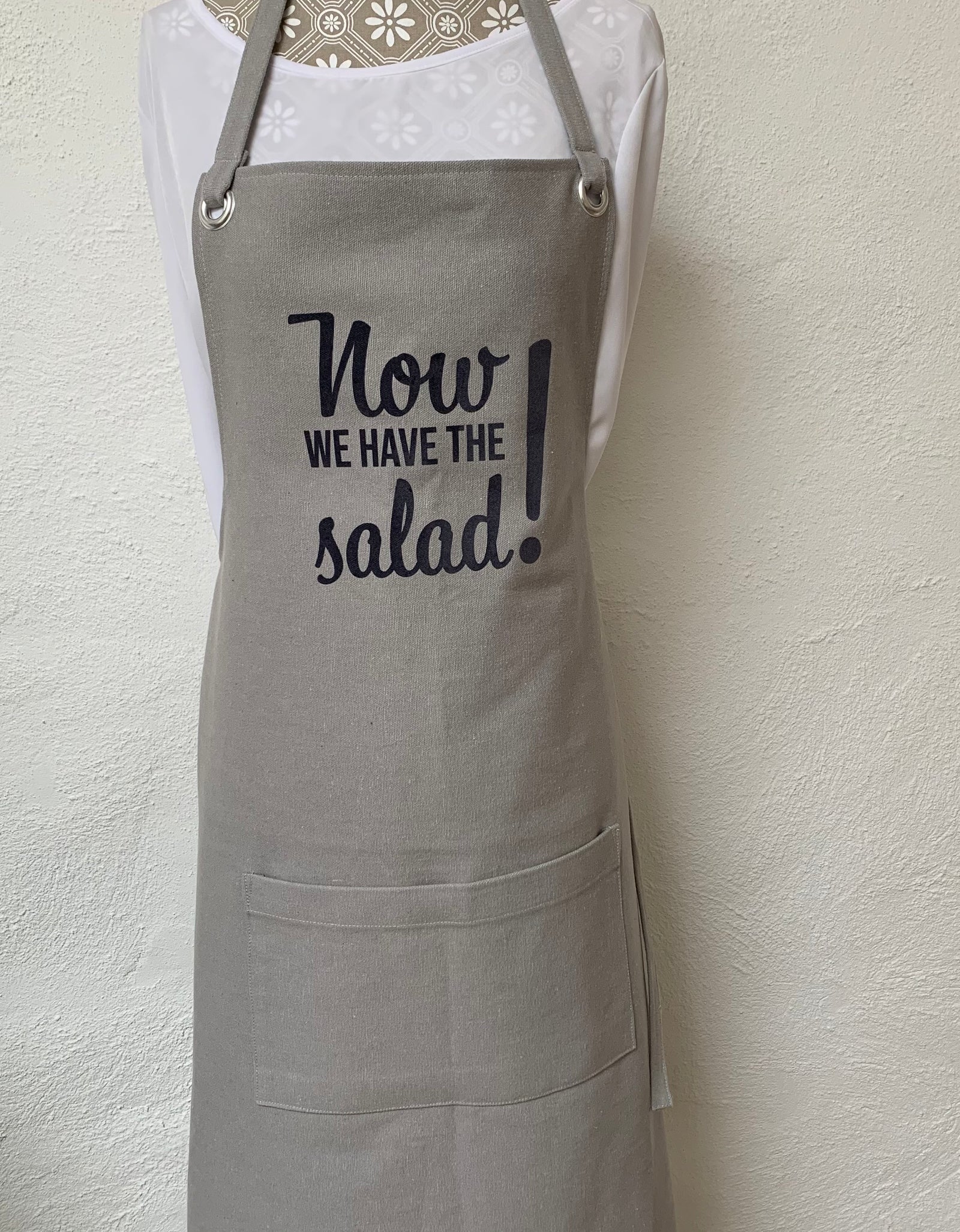 Schürze "Now we have the salad"  / Tablier