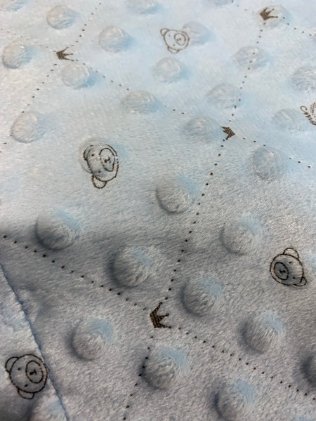 Babydecke "Kleiner Dachs" / Couverture pour bébé "Petit Blaireau"