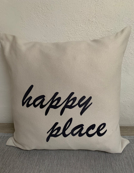 Kissen" Happy Place" / Coussin "Happy Place"